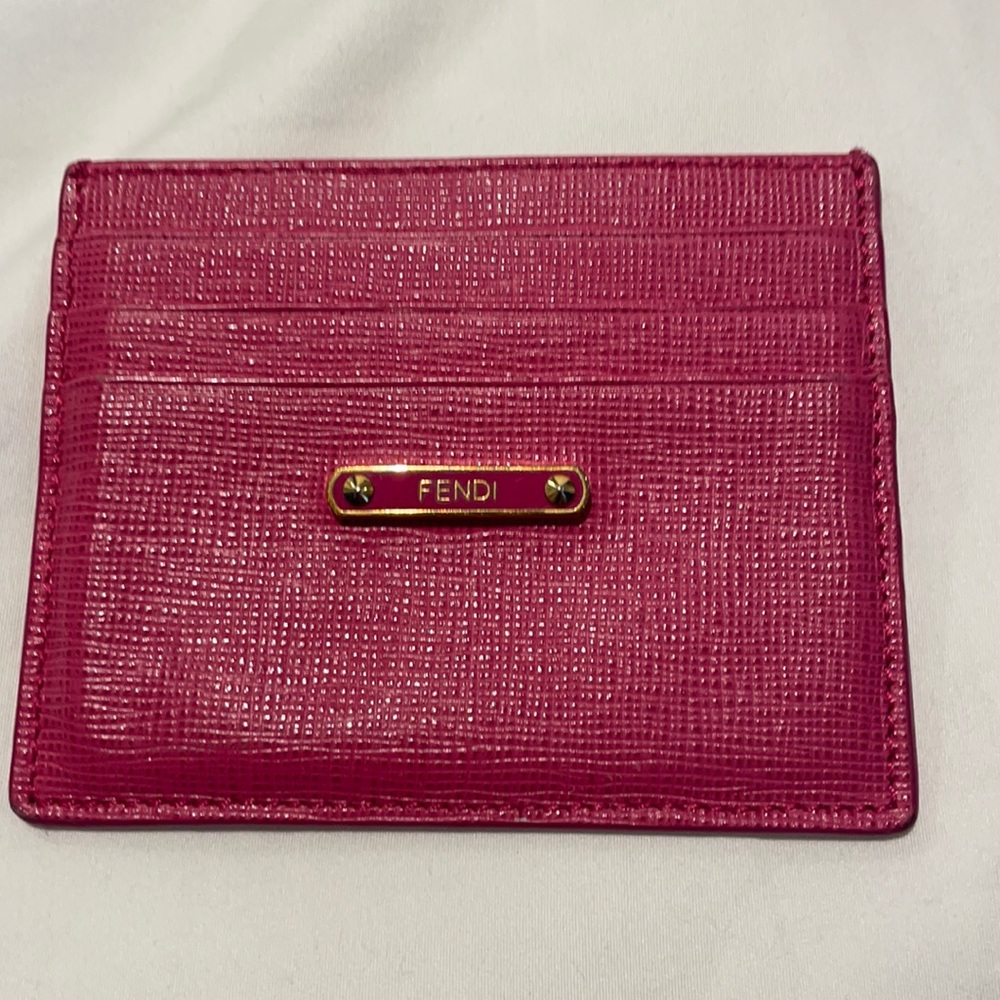 Pink Fendi wallet